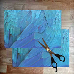 Papel De Seda Eu sou azul - Penas de macau