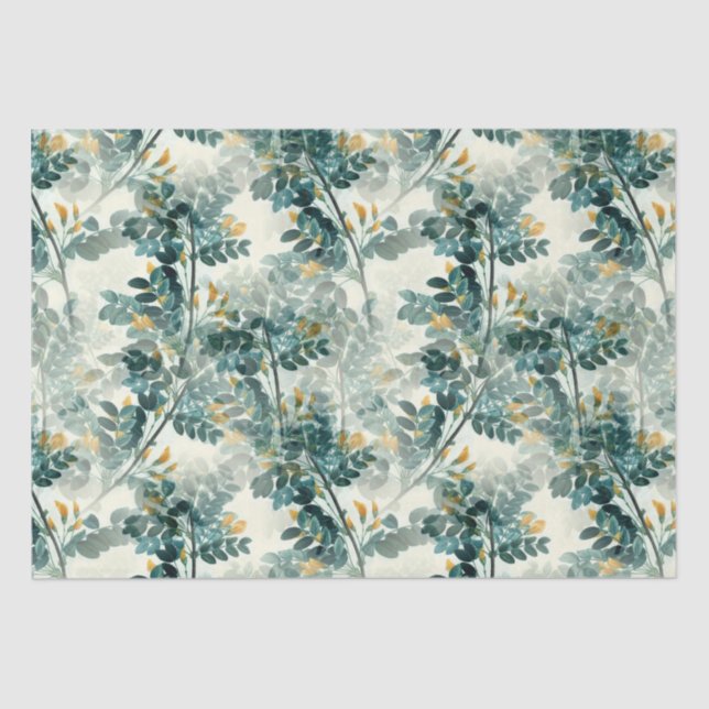 Papel De Seda Eucalyptus Foliage (Frente )