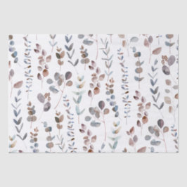 Papel De Seda Eucalyptus Watercolor