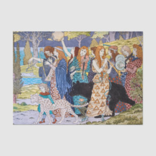 Papel De Seda Eugene Grasset, Felix Gaudin - Harmony