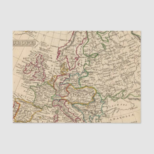 Papel De Seda Europa 13 (Frente )