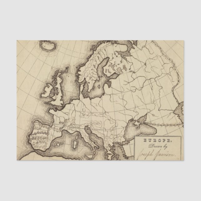 Papel De Seda Europa 45 (Frente )