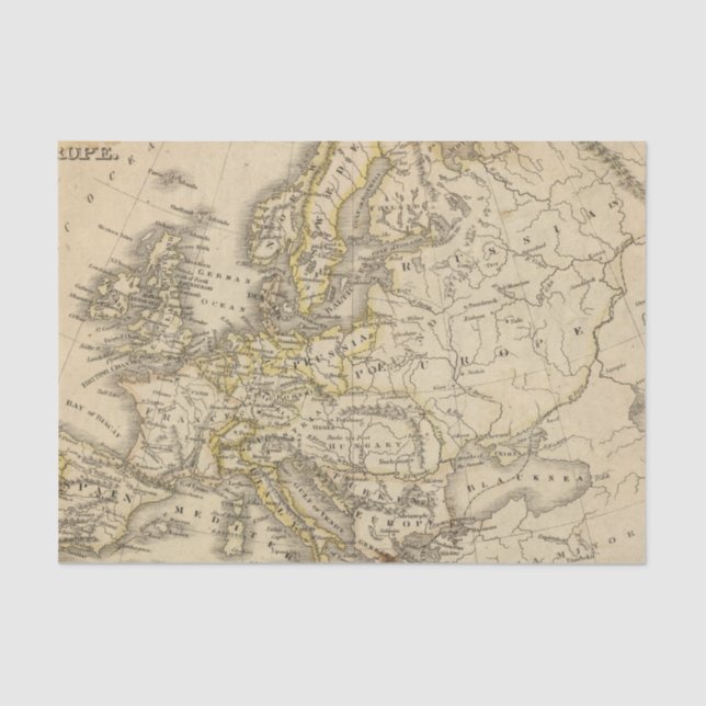 Papel De Seda Europa 52 (Frente )