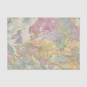 Papel De Seda Europa - mapa geológico de Europa