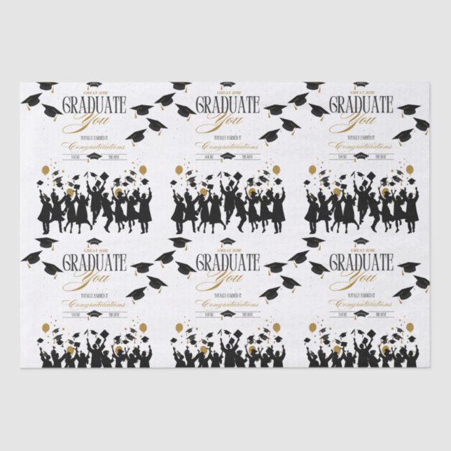 Papel De Seda Excelente, Formando! Hora de celebrar a festa (Frente )