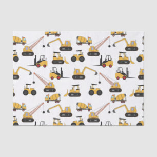 Papel De Seda fã de martelo de construção fofo