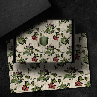 Papel De Seda Fábrica de Bruxas Apothecary | Plantas Botânicas E