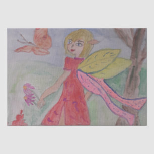 Papel De Seda Fada-Borboleta