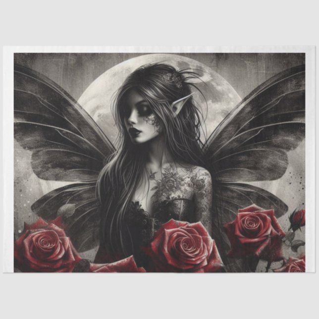 Papel De Seda Fada da Noite (Frente )