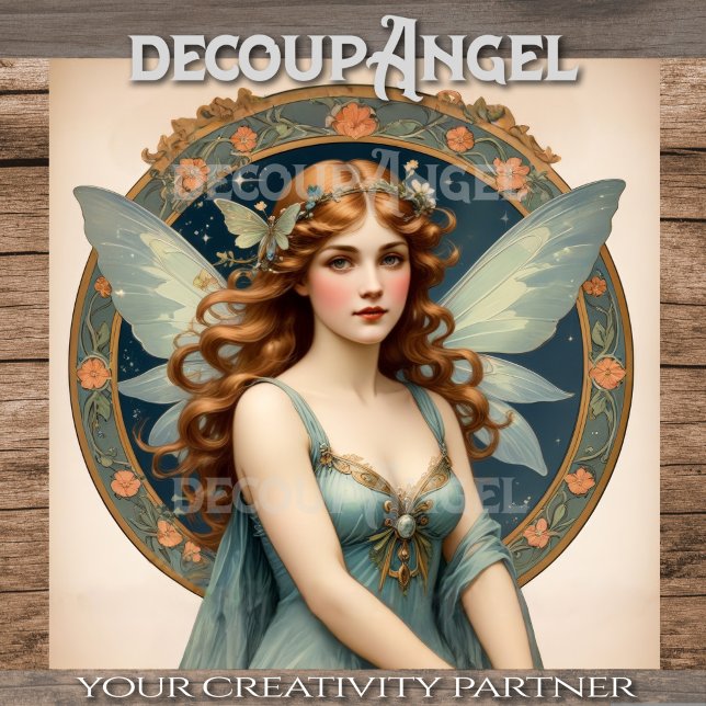 Papel De Seda Fada da Nuvem do Jardim Silencioso (Criador carregado)