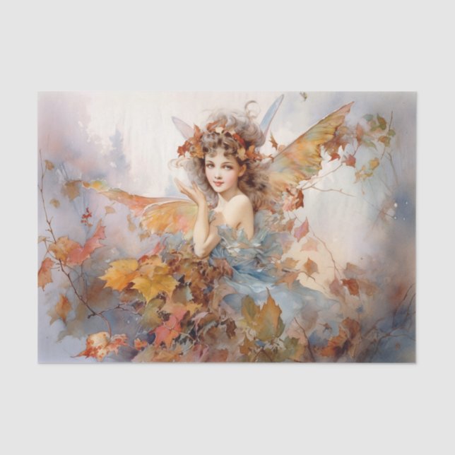 Papel De Seda Fada de outono (Frente )