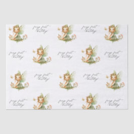 Papel De Seda Fada Fada Cura Primeiro Aniversário