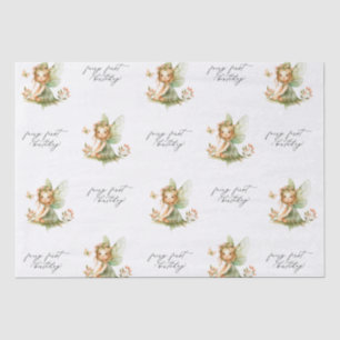 Papel De Seda Fada Fada Cura Primeiro Aniversário