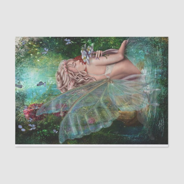 Papel De Seda Fada Mística (Frente )