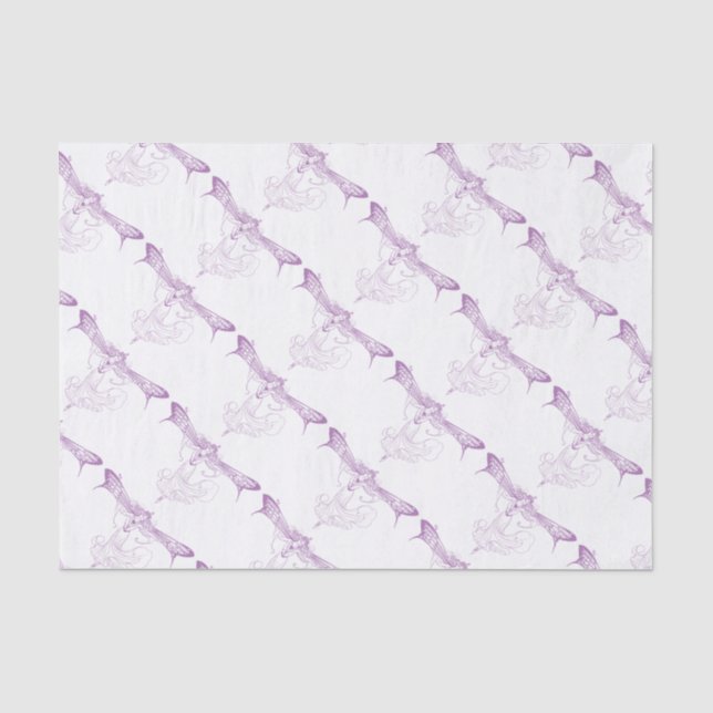Papel De Seda Fada Rainha Mab, Doce Dezesseis em Roxo (Frente )