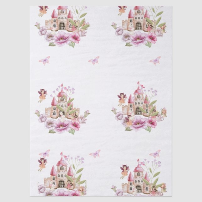 Papel De Seda Fada Wonderland Collection Whimssic Fairy (Frente )