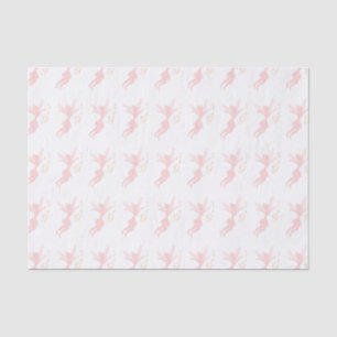 Papel De Seda Fadas cor-de-rosa