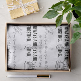 Papel De Seda Fairways And Frosting Funny Golfer Birthday 