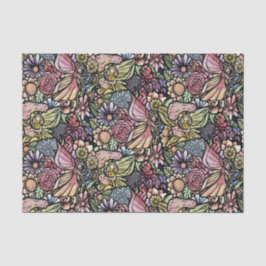 Papel De Seda Fairy Garden Gardening Flower Gardens Fairies