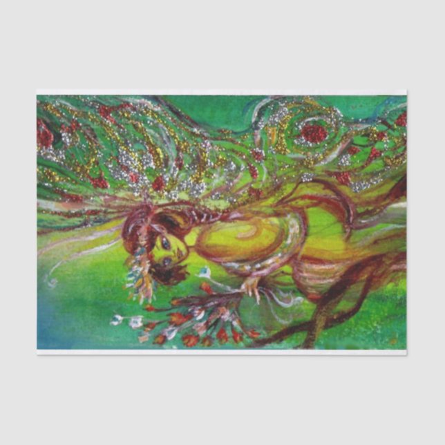 PAPEL DE SEDA FAIRY IN GREEN (Frente )