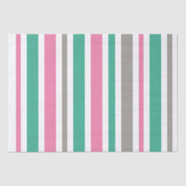 Papel De Seda Faixa Verde Cor-de-rosa