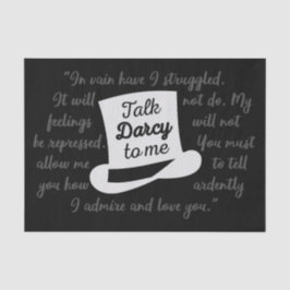 Papel De Seda Fale comigo Darcy II