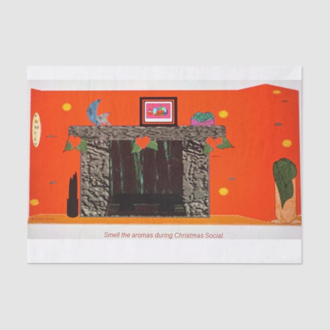 Papel De Seda Família Social (Frente )