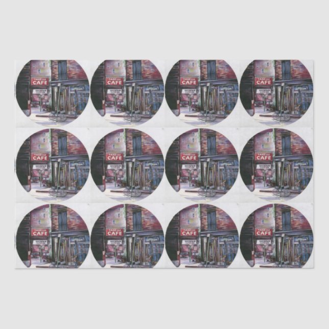 Papel De Seda Fanelli Charm, Nova Iorque (Frente )