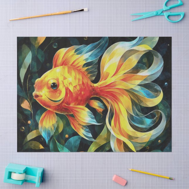 Papel De Seda Fantasia Fin-Tástica (Arte )