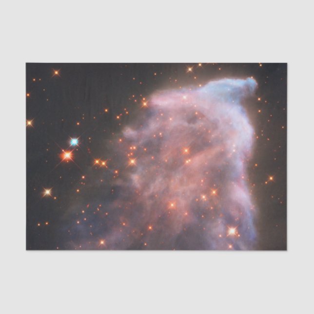Papel De Seda Fantasma da Nebulosa de Cassiopeia (Frente )