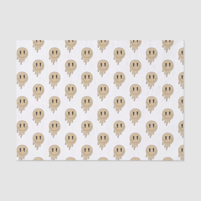 Papel De Seda ☜ fantasma de Halloween (Frente )