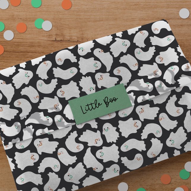 Papel De Seda Fantasmas Bebês com Chá de fraldas Neutro Pacifica (Criador carregado)