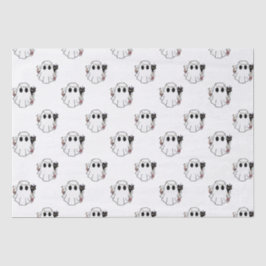 Papel De Seda Fantasmas brancos e gatos pretos