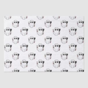 Papel De Seda Fantasmas brancos e gatos pretos