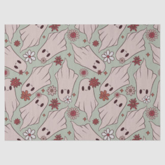 Papel De Seda Fantasminhas de Halloween