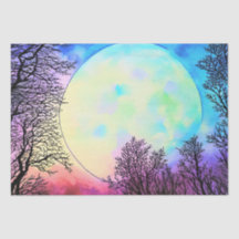 Fantasy Moon Decoupage
