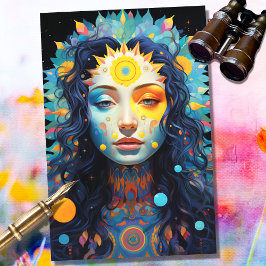 Papel De Seda Fantasy Moon Girl 2 Decoupage Paper