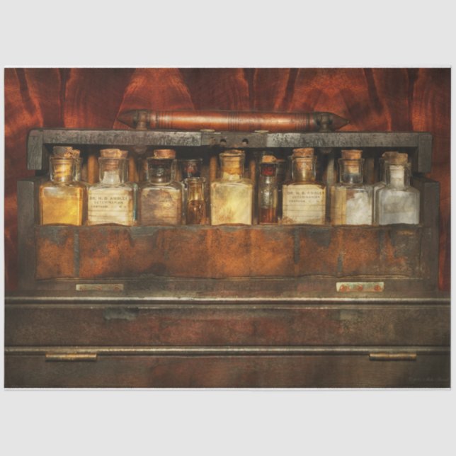 Papel De Seda Farmácia - Veterinária - Medicina para animais de  (Frente )