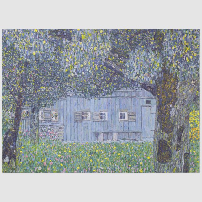 Papel De Seda Farmhouse, Gustav Klimt (Frente )