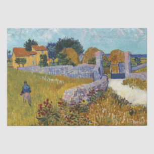 Papel De Seda Farmhouse in Provence (1888) por Vincent Van Gogh