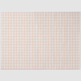 Papel De Seda Farmhouse Russo Gingham Primavera
