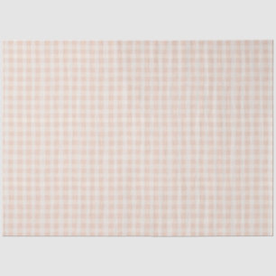 Papel De Seda Farmhouse Russo Gingham Primavera