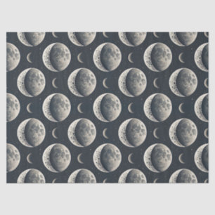 Papel De Seda Fase da Lua Celestial (1)