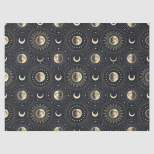 Papel De Seda Fase da Lua Celestial (4)