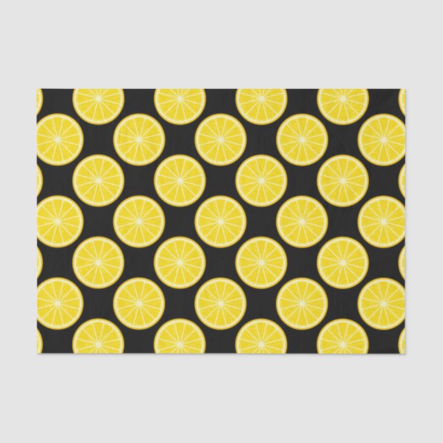 Papel De Seda Fatia Laranja (Frente )