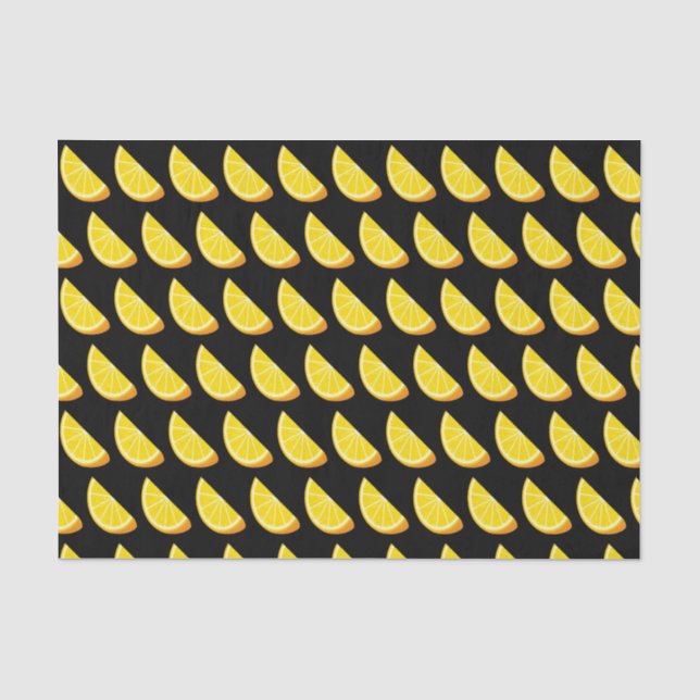 Papel De Seda Fatia Laranja (Frente )
