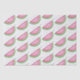 Papel De Seda Fatias de melancia