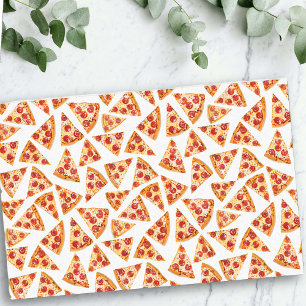 Papel De Seda Fatias de Pizza Pepperoni Divertido Louco 