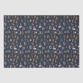 Papel De Seda FAZENDA ABC Life in Marinho