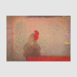 Papel De Seda Fazenda Tis De Textura Vermelha Antiquada Da Vinta